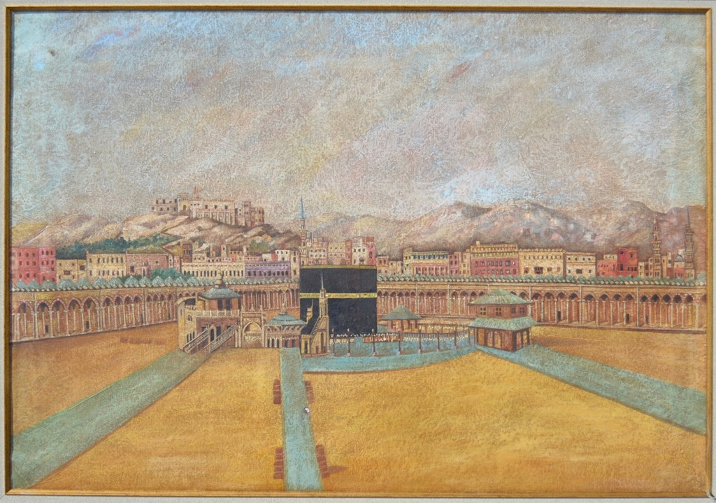 A Large Painting  of the holy Kaaba